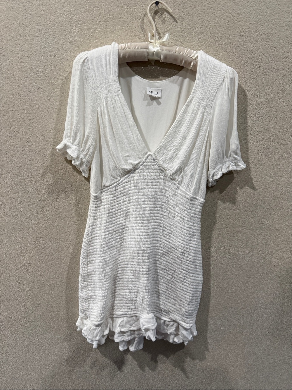 Le Lis White dress - Classic White